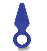 Candy Rimmer Indigo Silicone Anal Plug for Safe Gentle Play Butt Plugs
